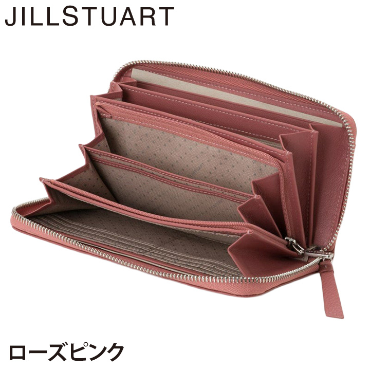 ジル スチュアート 財布 長財布 レディース 牛革 エンジェル ラウンドファスナー ハート ギフト JILL STUART