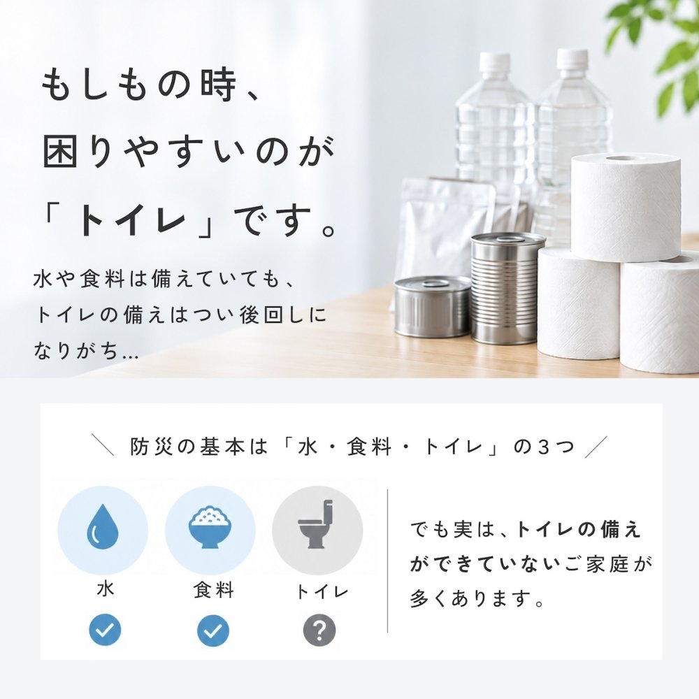携帯トイレ 防災 10回分 もしもの緊急トイレ 目隠しポンチョ付き  男女兼用 簡易トイレ 非常用トイレ 災害用 車載 車中泊 登山 キャンプ アウトドア 大便 小便 女性 子ども 自立式  吸水ポリマー 断水 避難所 防災グッズ 防災用品 災害 日本製 緊急時 A-78067