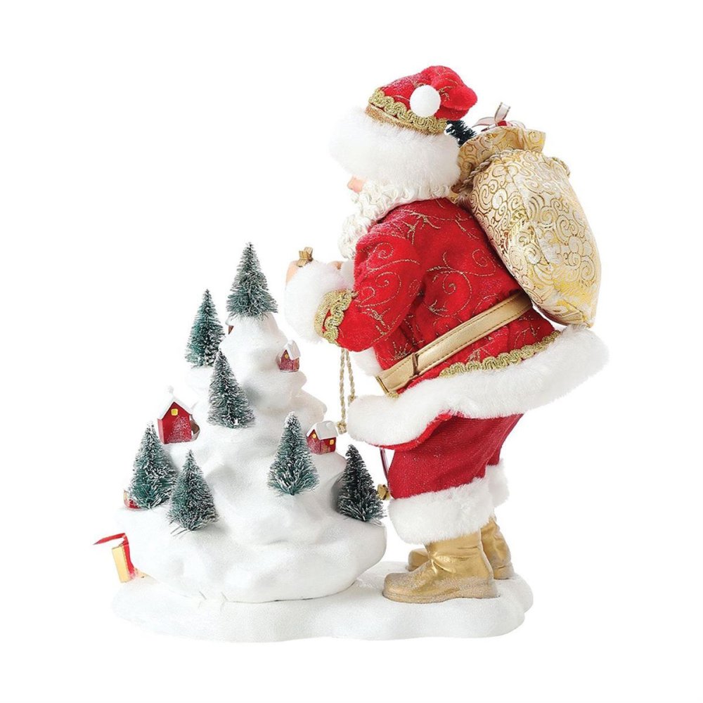 Quaint Village 26.7cm | サンタ サンタクロース 人形 置物 フィギュア クリスマス ホリデー Possible Dreams 正規輸入品