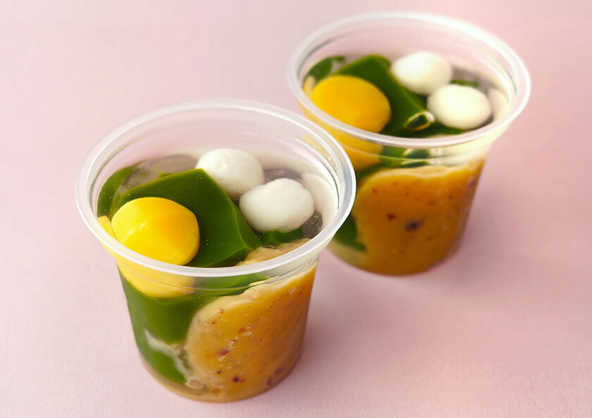 【期間限定】渋皮入り和栗あんの宇治抹茶ゼリー 6個入【御礼・誕生日】／抹茶スイーツ 和スイーツ 和風 和菓子 洋菓子 ひんやり 濃厚 デザート ご挨拶 感謝  手土産 記念日 御祝い 内祝い お返し お見舞い 【できたて発送】