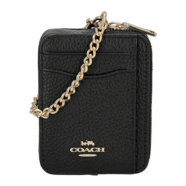 コーチ コインケース コンパクト レディース ブランド COACH Cambodia 6303 IMBLK 黒