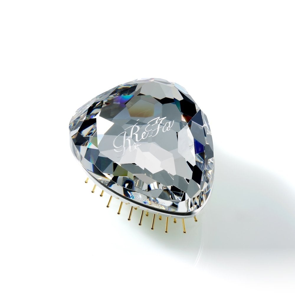 ReFa HEART CRYSTAL リファ ハート クリスタル シルバー  名入れ彫刻代込み 名前 彫刻 刻印 結婚記念日 お祝い プレゼント ギフト 記念日 高級 ブランド 誕生日 母の日 ご褒美 ヘア ブラシ クシ コーム ヘアケア コスメ 美髪 ツヤ髪 24金 クリスタル