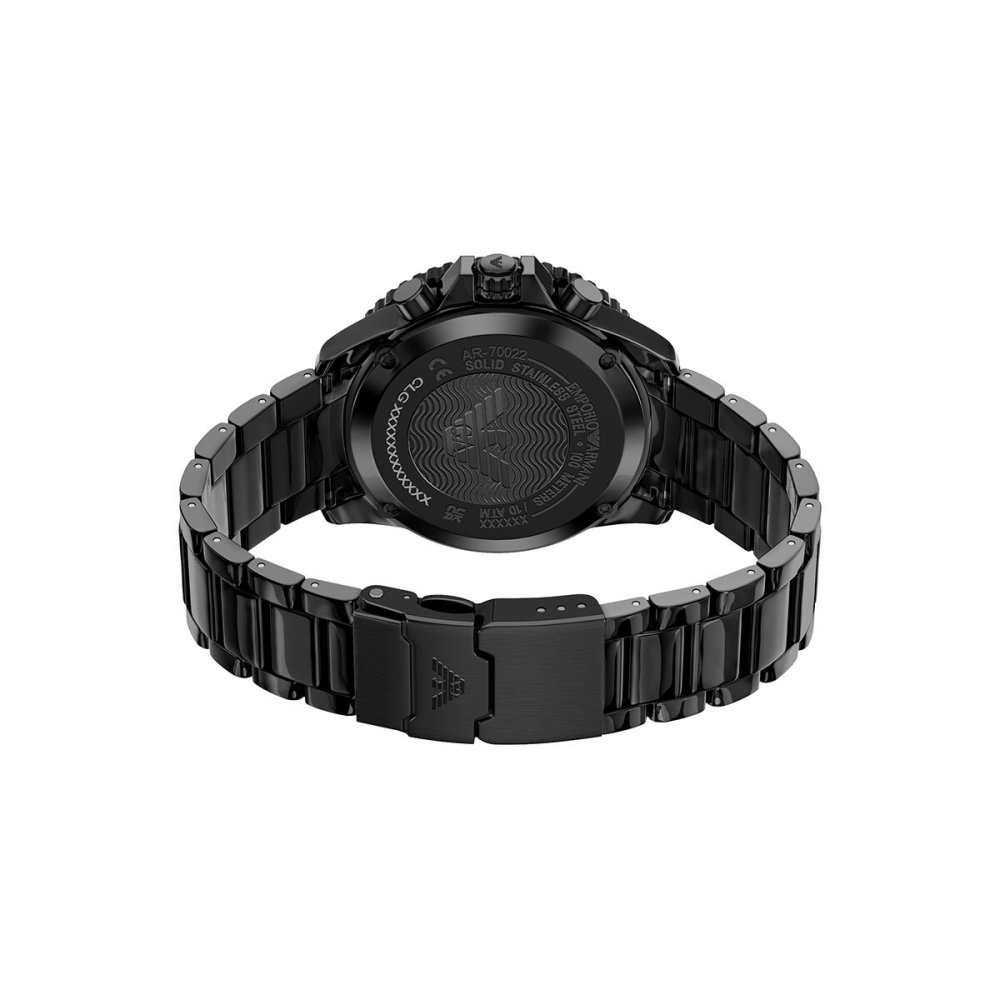 エンポリオアルマーニ EMPORIO ARMANI 腕時計 メンズ ソーラー クロノグラフ セラミック AR70022【2026 新作】
