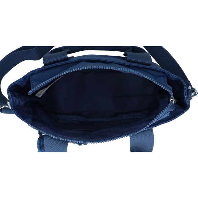 キプリング トートバッグ レディース ブランド Kipling ミンタ ロゴ ワンポイント 無地 2WAY KI7541-5PZ Casual Blue