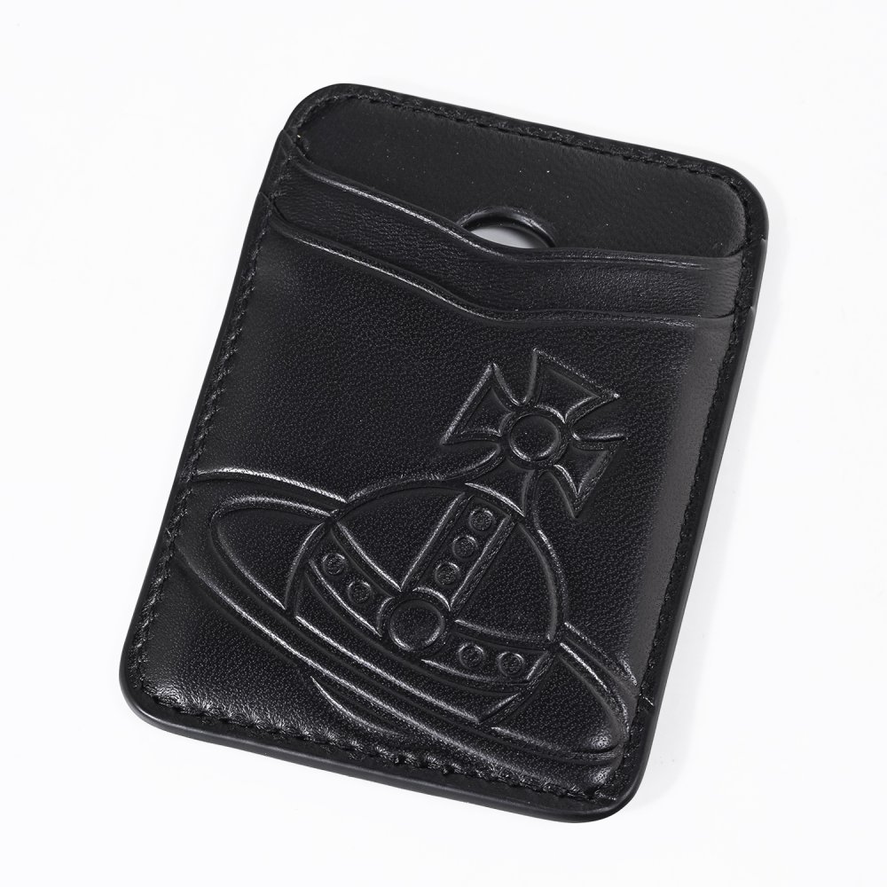 ヴィヴィアンウエストウッド Vivienne Westwood カードケース マグネティックカードホルダー マグネット レディース ブラック 5403000WU L00EX N401 送別会 誕生日 お中元 結婚祝い 結婚式 彼氏 息子 夫 男性 彼女 妻 女性 財布 高級 父の日 母の日【スペシャルラッピング660円(別売り)】 即日発送ファッション小物 ホワイトデー