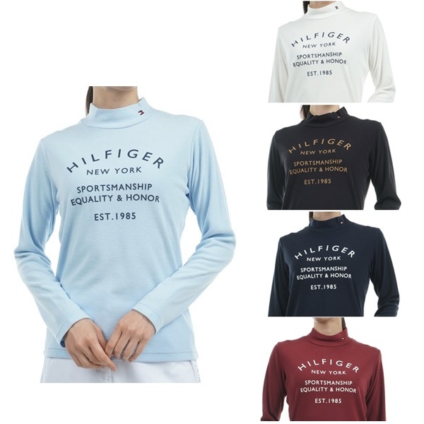 トミーヒルフィガー ゴルフ レディース ア−チロゴ LSモックシャツ TOMMY HILFIGER GOLF THLA486 秋冬モデル お誕生日祝い お祝い 記念品 30代 40代 50代 60代 母の日 お母さん 還暦祝い 敬老の日 彼女 人気プレゼント プレゼント