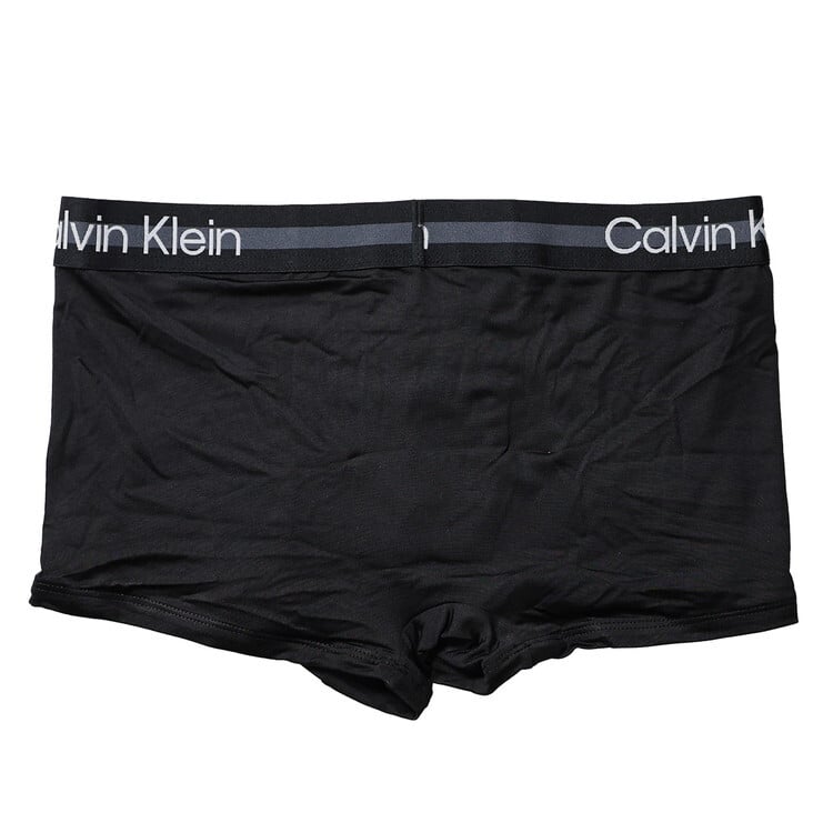 カルバンクライン：BRUSHED MICRO ローライズボクサーパンツ 3PK (ブラック)[ボクサーパンツ/ 男性下着/ メンズインナー/人気ブランド/おすすめギフト/誕生日プレゼント/メンズファッション]