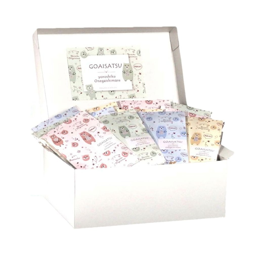 ご挨拶テディ クッキー 紅茶 詰め合わせ ギフト BOX 計36セット入 スイーツ 個包装 かわいい 焼き菓子 紅茶ティーバッグ【北海道・沖縄県・離島 配送不可】