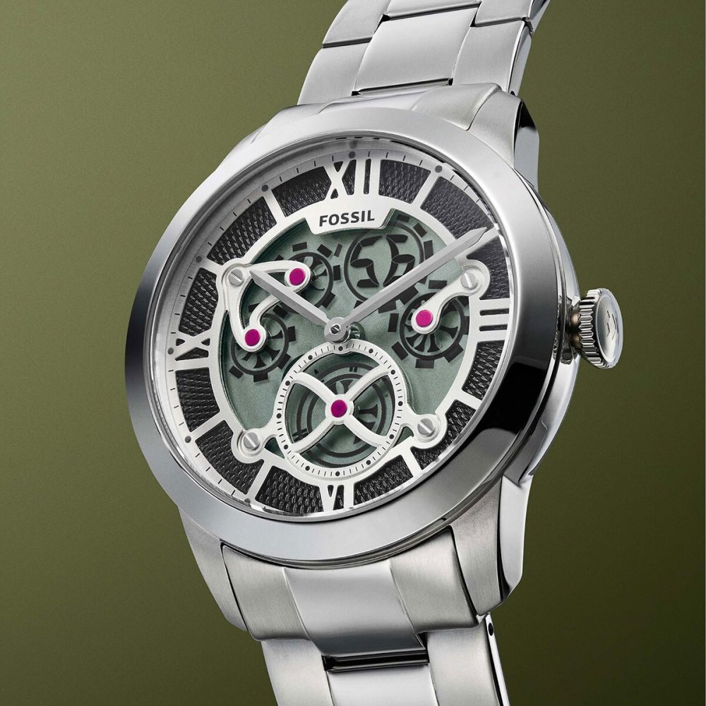 フォッシル FOSSIL 腕時計 メンズ TOWNSMAN アニメーション デジアナ ステンレススチールウォッチ FS6192【2026 新作】