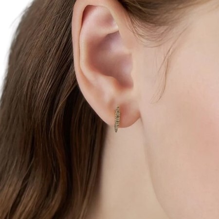 【無料ラッピング】  ヨンドシー 4℃ The Tidal K10イエローゴールド ピアス 片耳用 ダイヤモンド ブランド 正規品 新品 ギフト プレゼント 人気 おすすめ 誕生日 記念日 クリスマス 送料無料