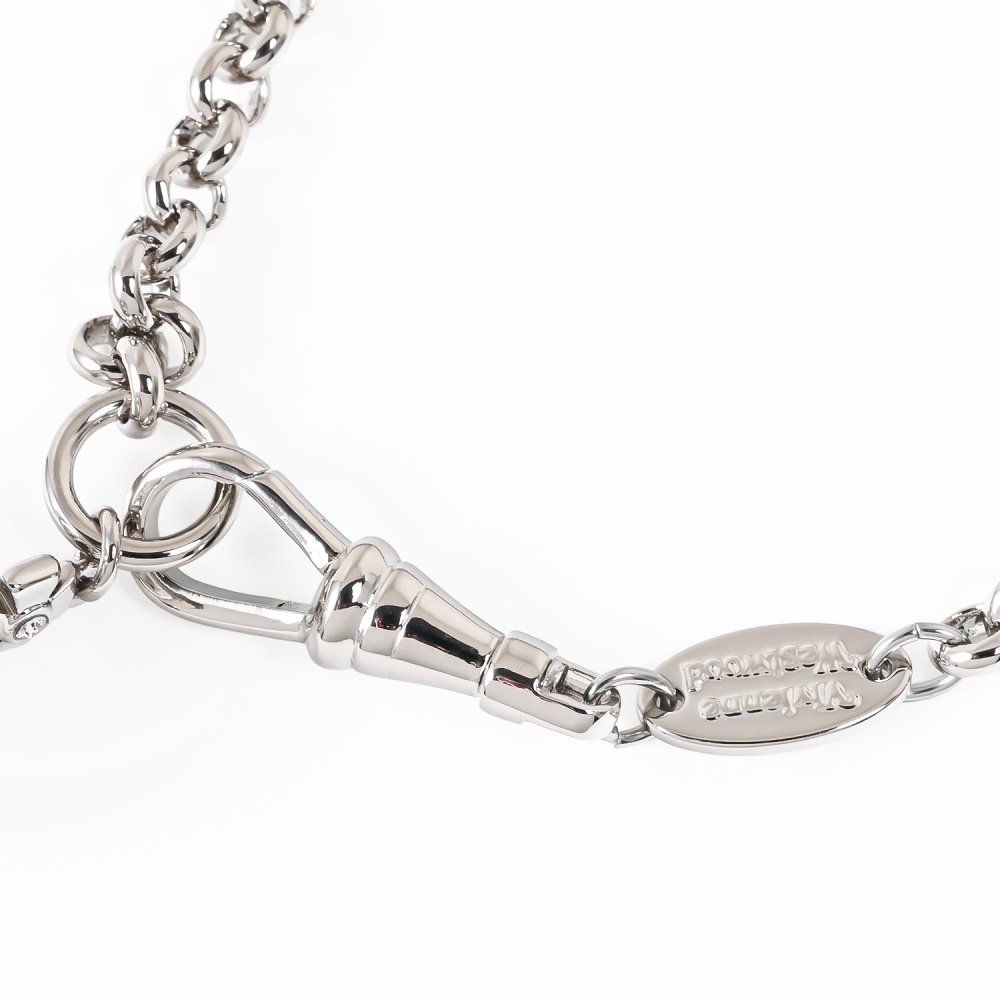 ヴィヴィアンウエストウッド Vivienne Westwood ブレスレット バングル NEW PETITE ORB レディース シルバー 6102005702P019 CN ジュエリー 送別会 誕生日 結婚祝い 結婚式 彼氏 息子 夫 男性 高級 父の日 母の日【スペシャルラッピング660円(別売り)】 即日発送 彼氏 財布 バレンタイン