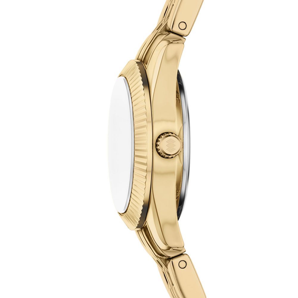 フォッシル FOSSIL 腕時計 レディース SCARLETTE MINI 三針 ゴールドトーン ステンレススチールウォッチ ES5474【2026 新作】