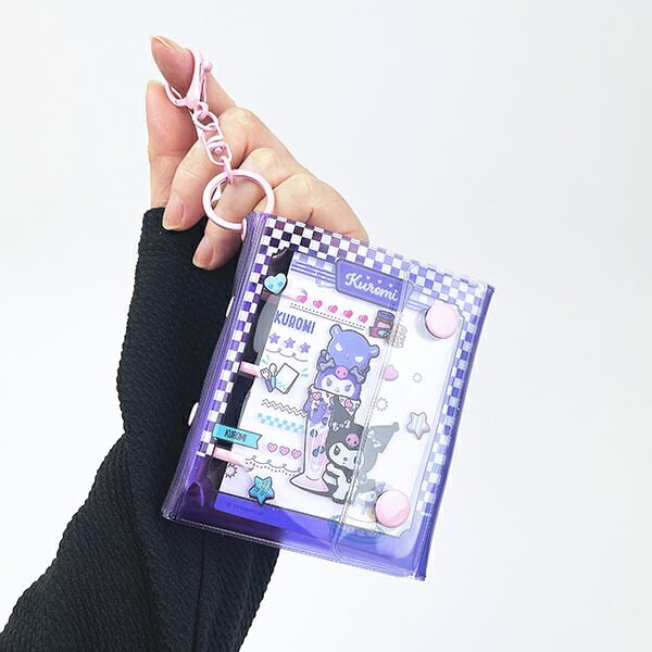 サンリオ クロミ ミニシールバインダーチャーム キーホルダー 文具 Sanrio