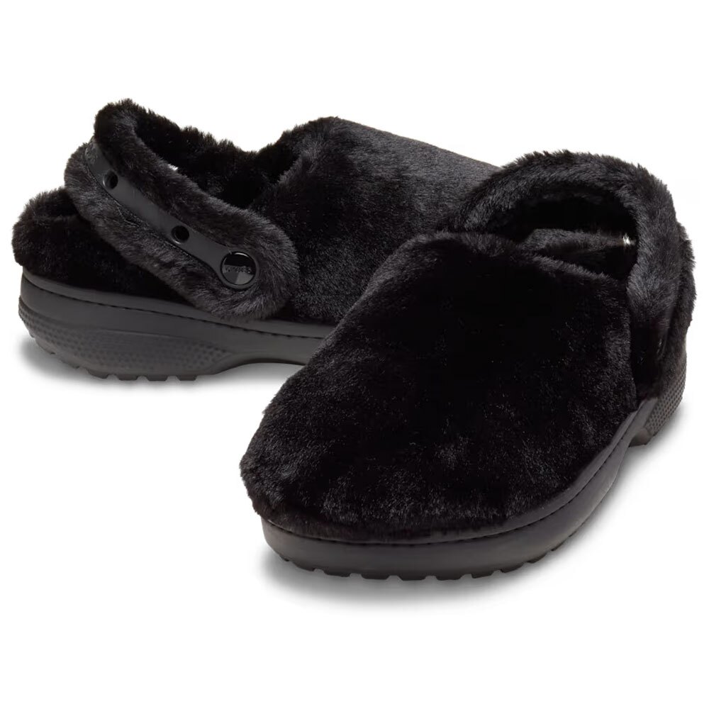 クロックス サンダル レディース クラシック アンファーゲッタブル クロッグ ファー ボア 冬用 冬サンダル crocs 211116 001 2JJ
