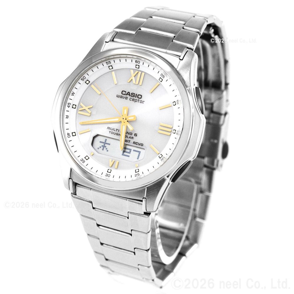 カシオ ウェーブセプター CASIO wave ceptor 電波 ソーラー 電波時計 腕時計 メンズ アナデジ タフソーラー WVA-M630D-7A2JF