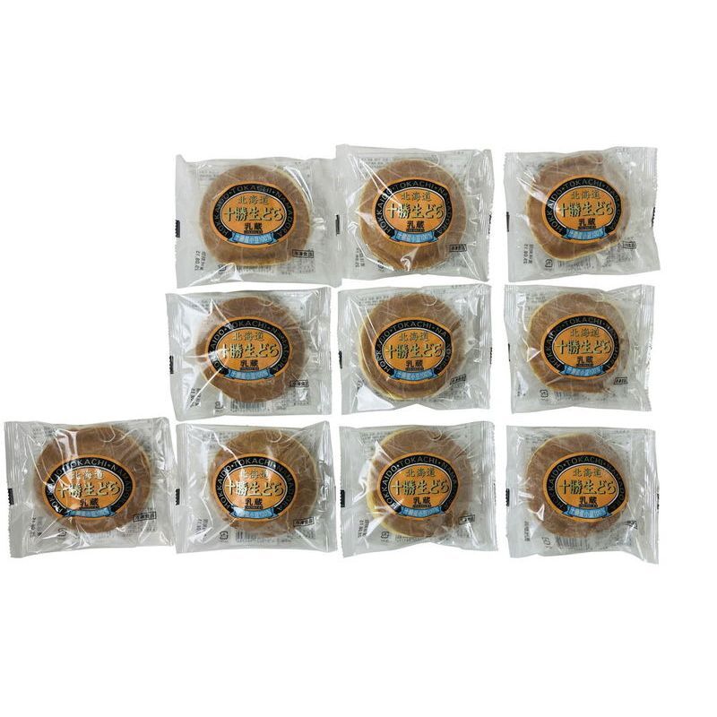 お歳暮・冬ギフト 乳蔵 北海道十勝生どら10個 (440219) ※送料無料(北海道・沖縄・離島への配送不可)