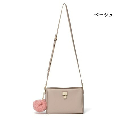 【無料ラッピング】 ピンキーダイアン PinkyDianne ショルダーバッグ カラーボール ショルダー ファー チャーム つき レディース ブランド 正規品 新品 ギフト プレゼント 人気 おすすめ 誕生日 記念日 クリスマス 送料無料 pdb522703
