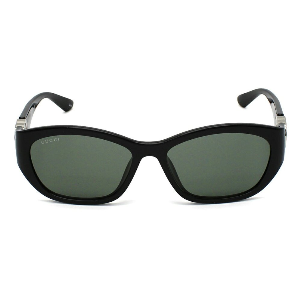 グッチ GUCCI サングラス アジアンフィット アイウェア UVカット スクエア GG1826SK-001 メンズ レディース ユニセックス ブラック+グレー 国内正規品