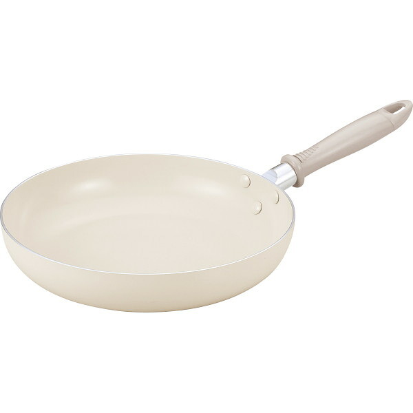 【直送】マジクック ＩＨ対応 セラミック加工 フライパン ２６ｃｍ [26-0280-063] ＫＫＷ－０２ 陶器風 セラミックコーティング ガス火対応 ギフト プレゼント 贈り物 おしゃれ かわいい