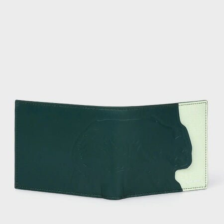 【無料ラッピング】 ポールスミス Paul Smith 財布 折財布 Animal Emboss 札入れ イタリア製 グリーン ブランド 正規品 新品 ギフト プレゼント 人気 おすすめ 誕生日 記念日 クリスマス 送料無料 psm522781
