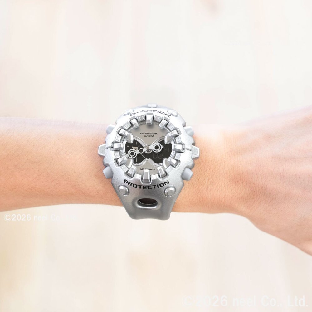 G-SHOCK カシオ Gショック CASIO アナデジ 限定モデル 腕時計 メンズ GA-V01A-8AJF シルバー【2025 新作】