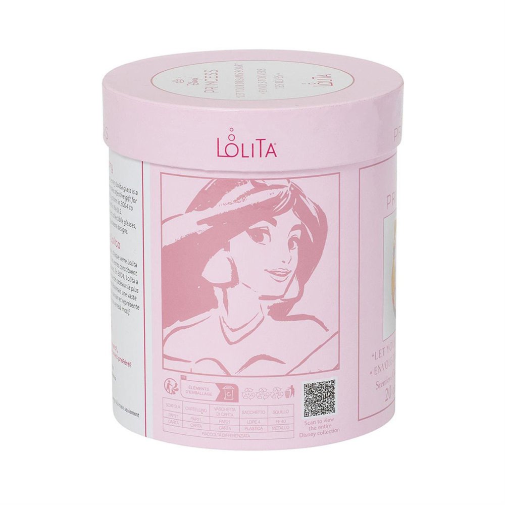 ディズニーロリータ Disney Lolita ロリータ LOLITA ステムレスグラス LET YOUR DREAMS SOAR ジャスミン アラジン グラス ワイングラス 食器 コップ 6017416 レット ユア ドリームズ ソア インテリア