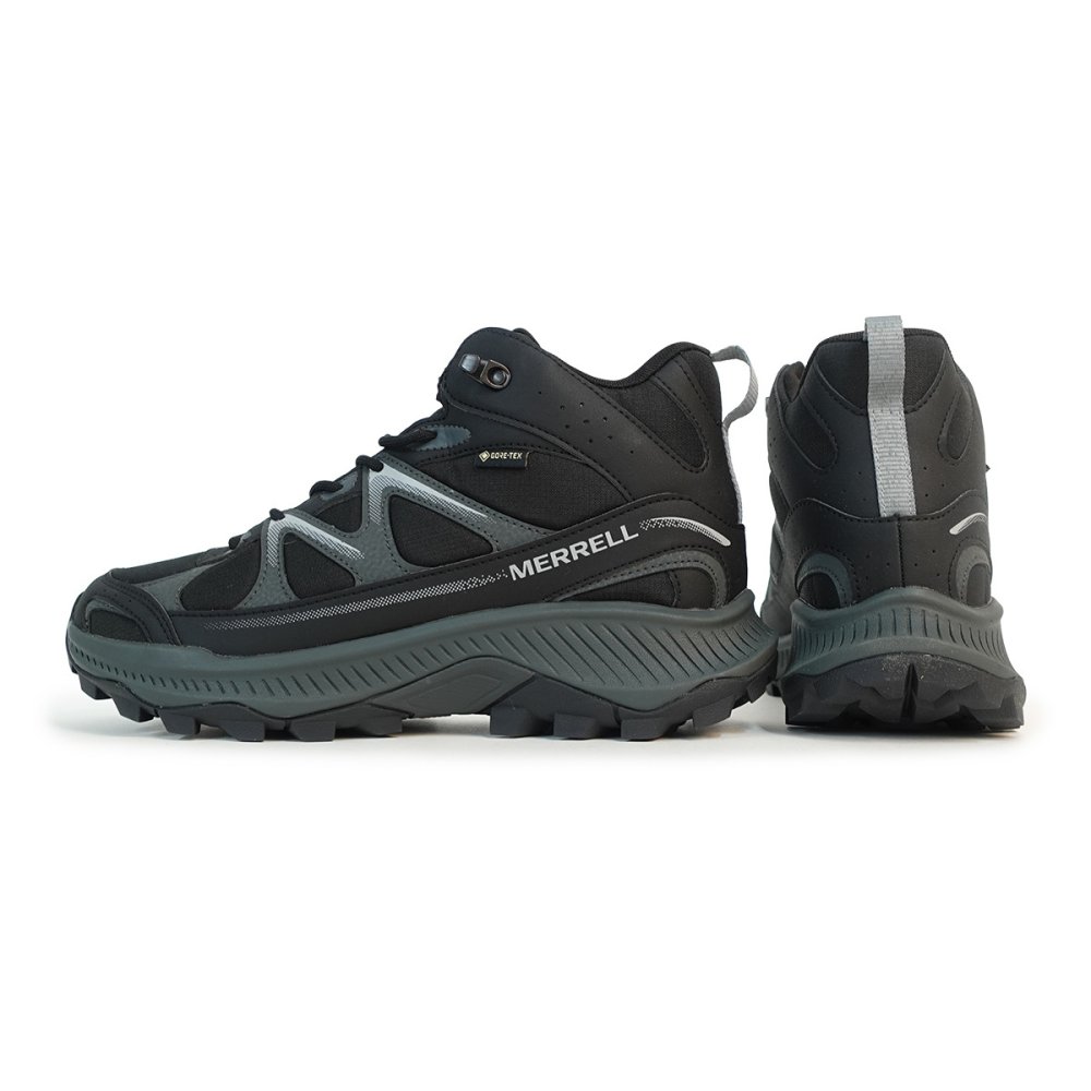 メレル MERRELL スニーカー メンズ ゴアテックス 防水 シューズ テンポ WXP アクティブ MID GTX ブラック 00005507 アウトドア ハイキングシューズ