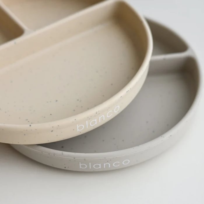blanco plate set プレートセット ベビー食器 ピタッとくっつく吸盤付きプレート カトラリーセット  ブランコ
