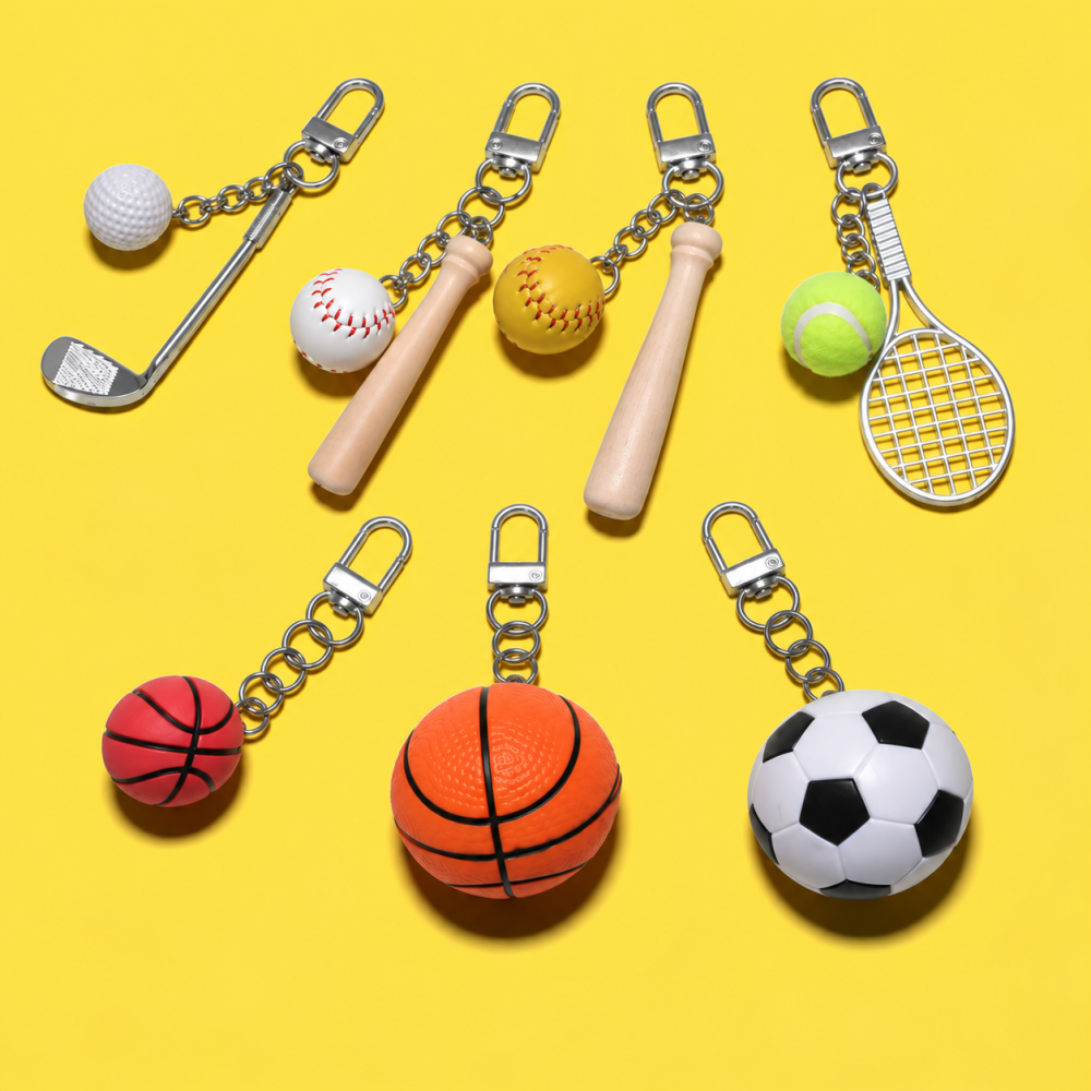【トッピング】スポーツチャーム （ 野球・サッカー・バスケットボール・ソフトボール・テニス・ゴルフ）【単品購入不可】