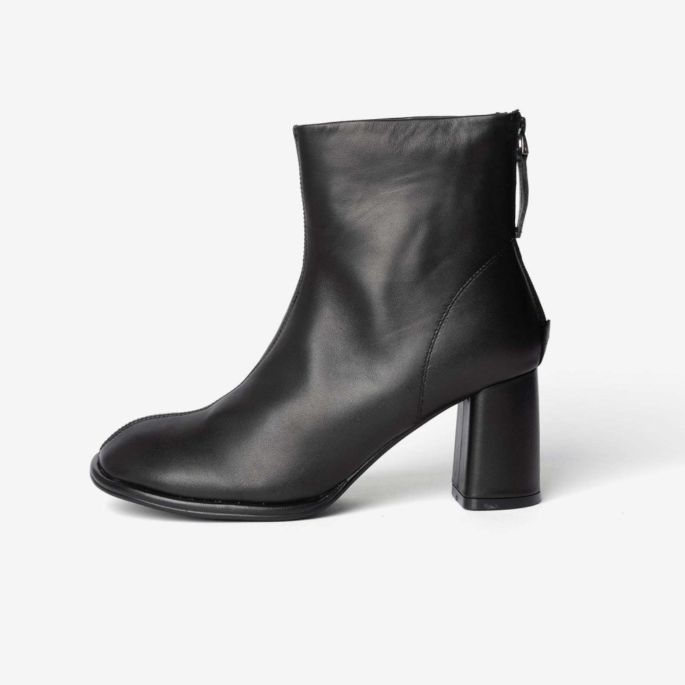 【正規品】 レメ REMME chunky boots チャンキーブーツ ZH-25W022-1-SO  ブーツ ショートブーツ ヒール レディース シューズ