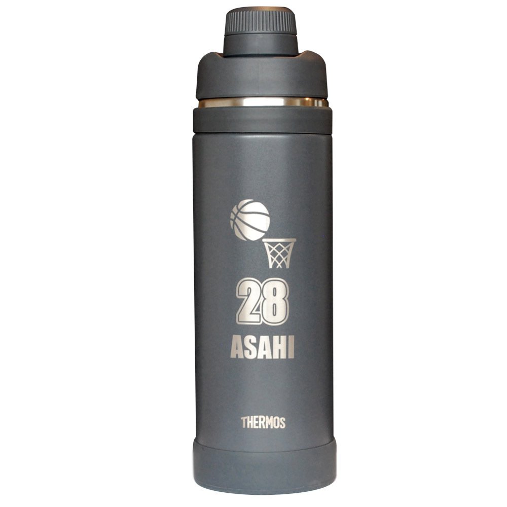 名入れ スポーツ 部活 水筒 1リットル プレゼント ギフト THERMOS サーモス 真空断熱 スポーツボトル 1L | FJU-1000 ハンドル付き 保冷 名前入り おしゃれ 持ち運び アウトドア レジャー 直飲み スポーツドリンク 誕生日 卒業 卒業記念 卒団 記念品 クラブ