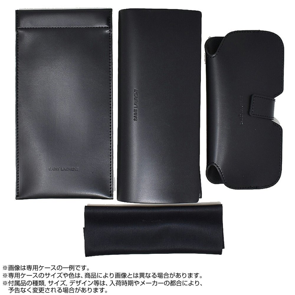 サンローラン Saint Laurent サングラス グローバルフィット UVカット ウェリントン アイウェア SL 28 SLIM-006 メンズ レディース ユニセックス ベージュ+シルバー 国内正規品