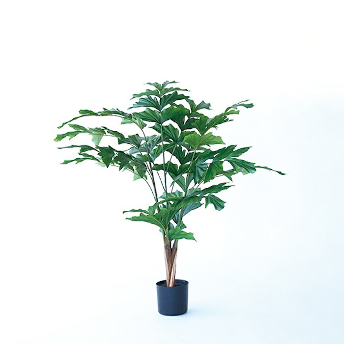 観葉植物 造花 クジャクヤシ BROWN 全高約90cm 中型 フェイクグリーン 本物そっくり おしゃれ インテリア 人工観葉植物 アーティフィシャルグリーン オフィス 店舗 ホテル 開店祝い 室内 フィッシュテール ヤシの木 フェイク