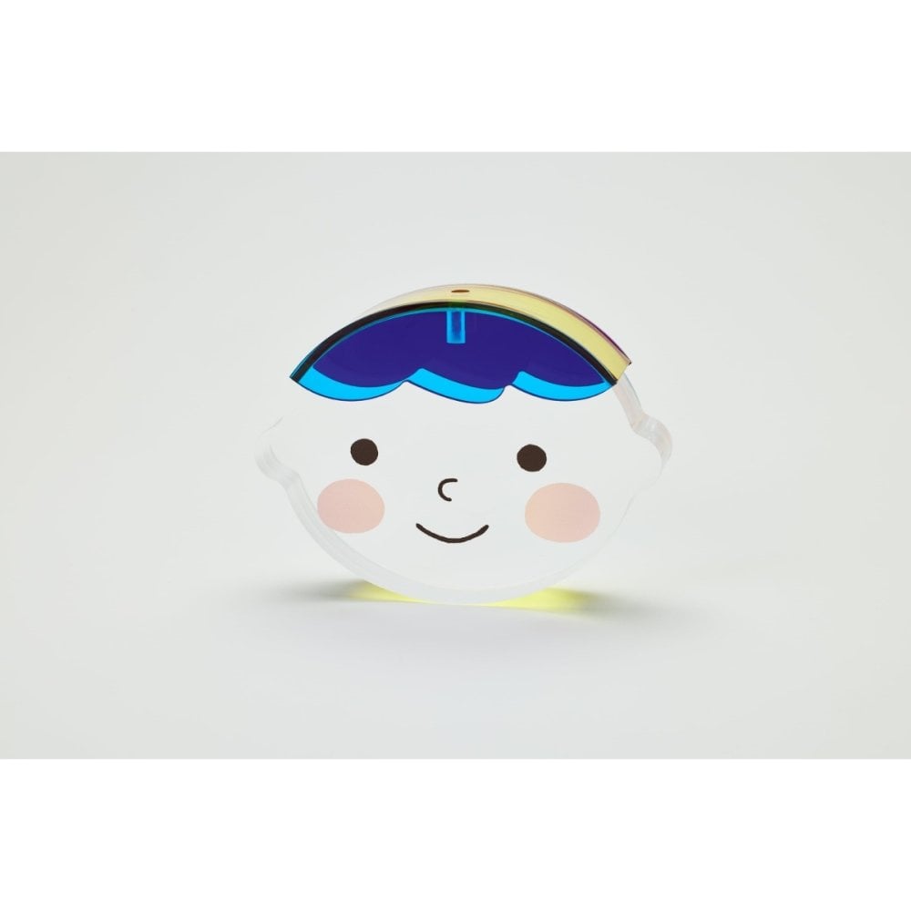 アクリルkittoko【D】(purple × yellow × blue) ファーストヘア ファーストカット 出産祝い お誕生日 ギフト プレゼント