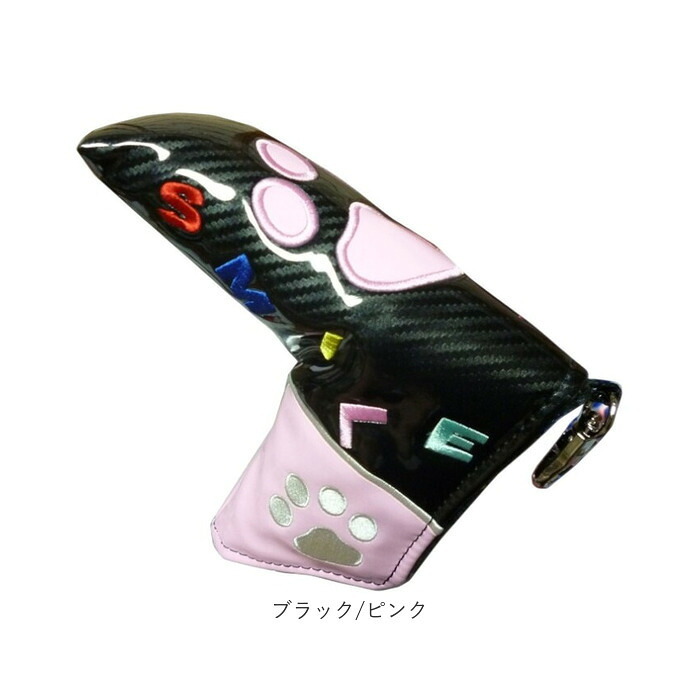 パターカバー マグネット式 通販 ピンタイプ 肉球デザイン ゴルフヘッドカバー ゴルフクラブ ゴルフ用品 保護カバー マグネット開閉 落下防止 かわいい ユニーク ゴルフアクセサリー ゴルフグッズ メンズ レディース ゴルファー