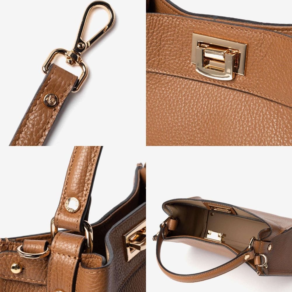 ジャンニノターロ GIANNI NOTARO Carol J. キャロルジェイ Leather Shoulder bag 418 レザーショルダーバッグ 418 ハンドバッグ レディース バッグ