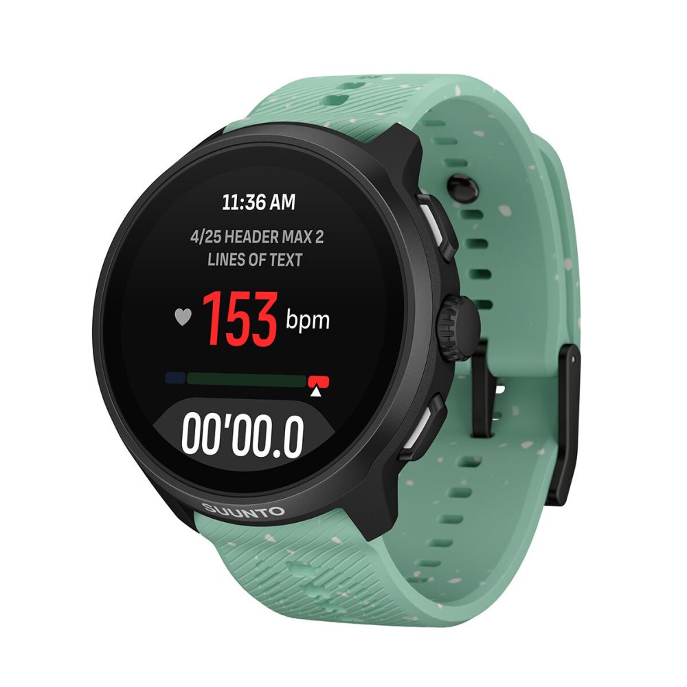 【選べるノベルティー付き】スント SUUNTO RUN 2 ALOE GREEN ラン ２ アロエグリーン 64GB SS051641000 シリコンバンド スマートウォッチ 腕時計 メンズ レディース【2026 新作】