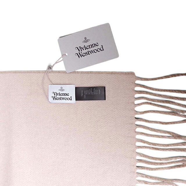 ヴィヴィアン ウエストウッド マフラー メンズ レディース ブランド Vivienne Westwood ロゴ W01MK-C405 CAMEL ビビアン