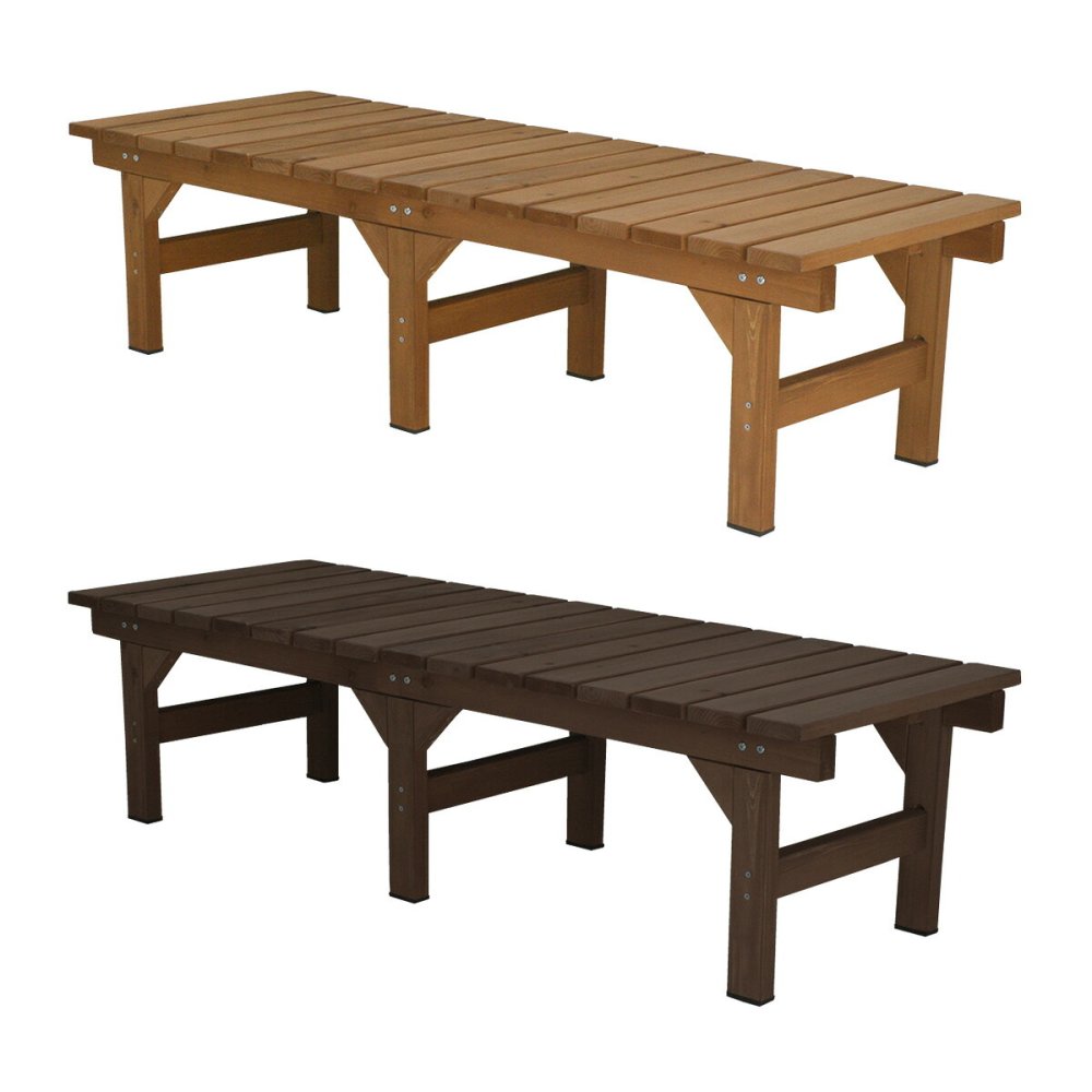 ウッドデッキ ユニット縁台ベンチ hiyori ひより 155×55 単品 ウッドデッキ 簡単組立 縁側 DIY 木製 天然木 庭 ベランダ マンション おしゃれ ガーデン 屋外 家具 ブラウン ダークブラウン アウトドアリビング ベンチ 木製縁台 小型