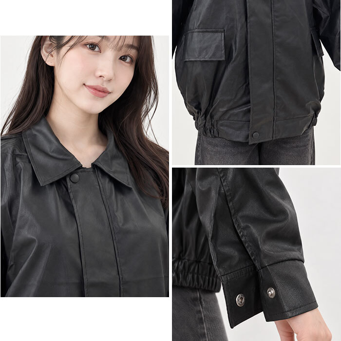 ジャケット レディース 冬 通販 アウター ライダースジャケット フェイクレザージャケット ライダース かっこいい 長袖 羽織り ショート丈 バイカー おしゃれ お洒落 かわいい シンプル 大人 秋冬 春秋 ジャンパー カジュアル 女性 レディースファッション