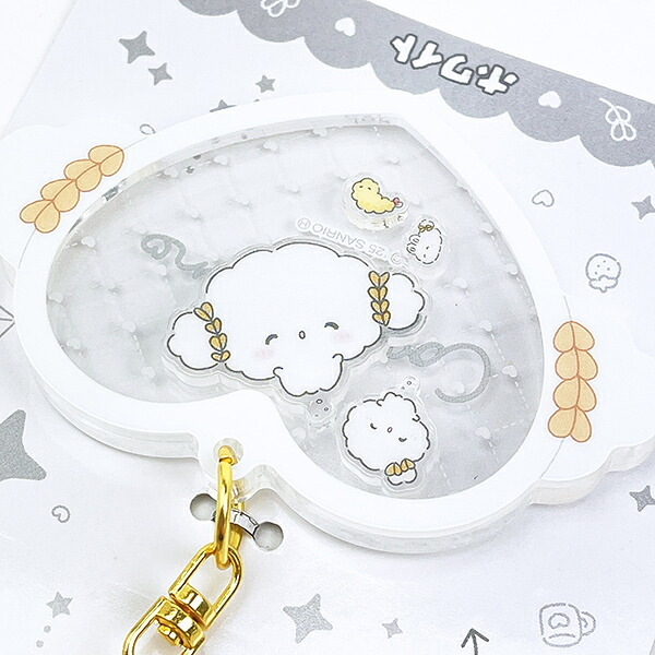 サンリオ こぎみゅん シャカシャカアクリルキーホルダー ホワイト Sanrio