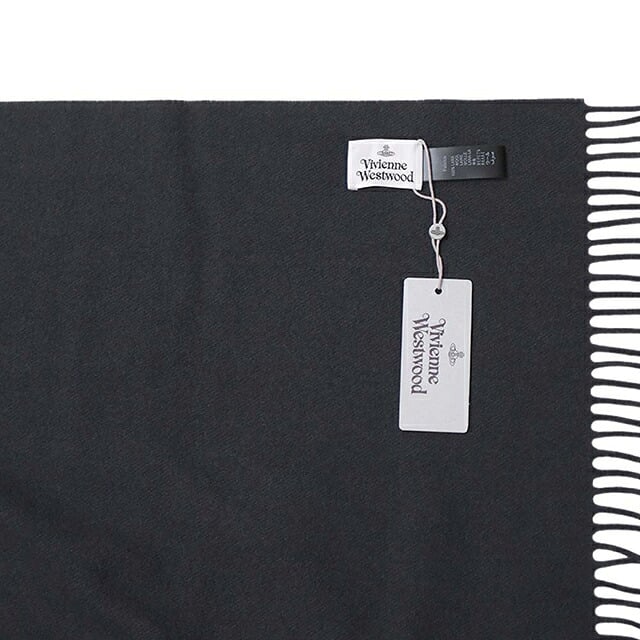 ヴィヴィアンウエストウッド VIVIENNE WESTWOOD NURIA STOLE マフラー 8103013J-W010X-P401-GRAY ユニセックスグレー マフラー