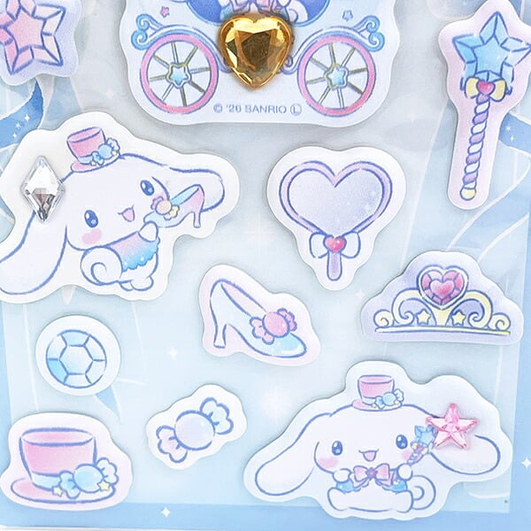 サンリオ シナモロール ジュエルマシュマロシール (スパークルジュエル) 文具 シナモン Sanrio