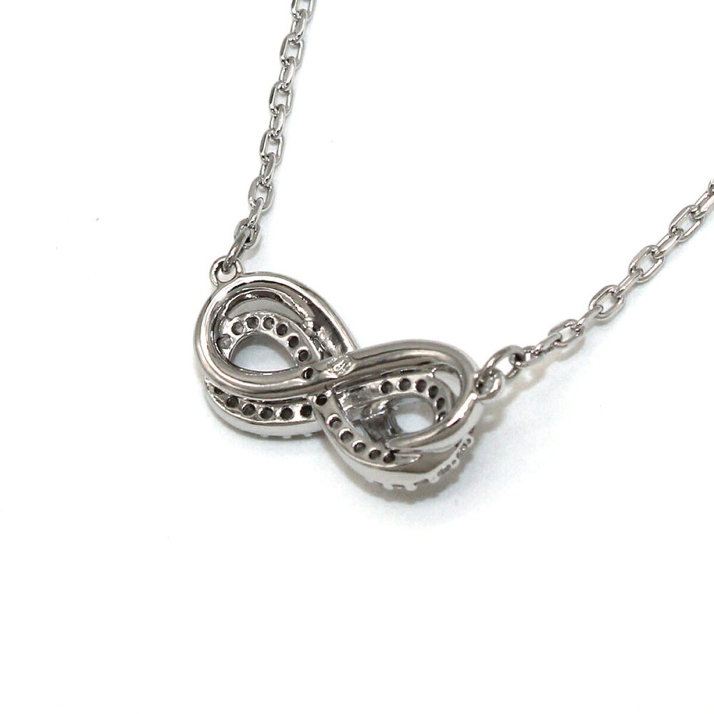 スワロフスキー swarovski ネックレス Hyperbola パヴェ インフィニティ 5687265 ハイパーボラ ペンダント アクセサリー レディース シルバー+ホワイト 海外正規品