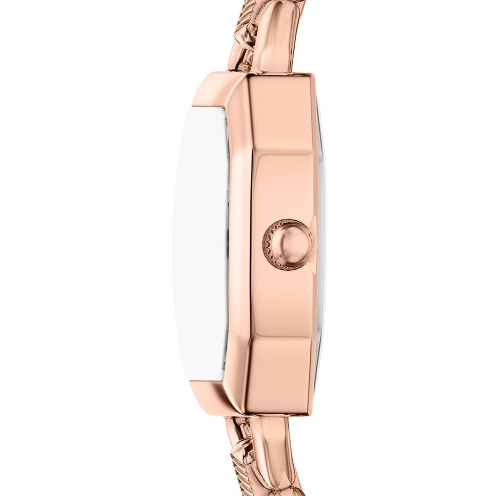 フォッシル FOSSIL 腕時計 レディース HARLOW アナログ グリーンレザー＆ローズゴールドトーン ステンレススチールウォッチ ES5498【2026 新作】