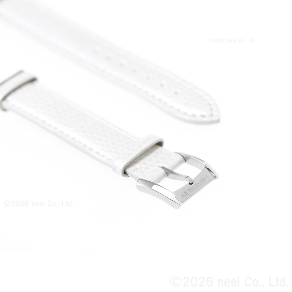 エルブラン HERBELIN アンタレス ANTARES 専用 替えバンド ベルト レディース BRAC17048A19 シングル ストラップ シルバー IGUANA BLANC リザード ホワイト