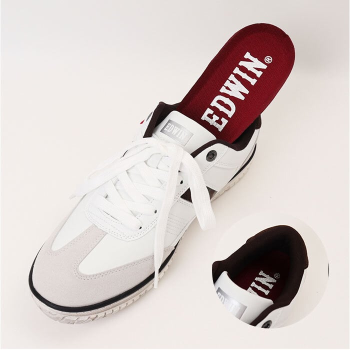 EDWIN スニーカー EDW7763 通販 エドウィン 靴 メンズ ローカットスニーカー 軽量スニーカー 幅広スニーカー 耐滑シューズ 軽量 軽い 滑りにくい 幅広 ワイド 大人 社会人 高校生 中学生 男子 カジュアル シンプル メンズシューズ メンズ靴