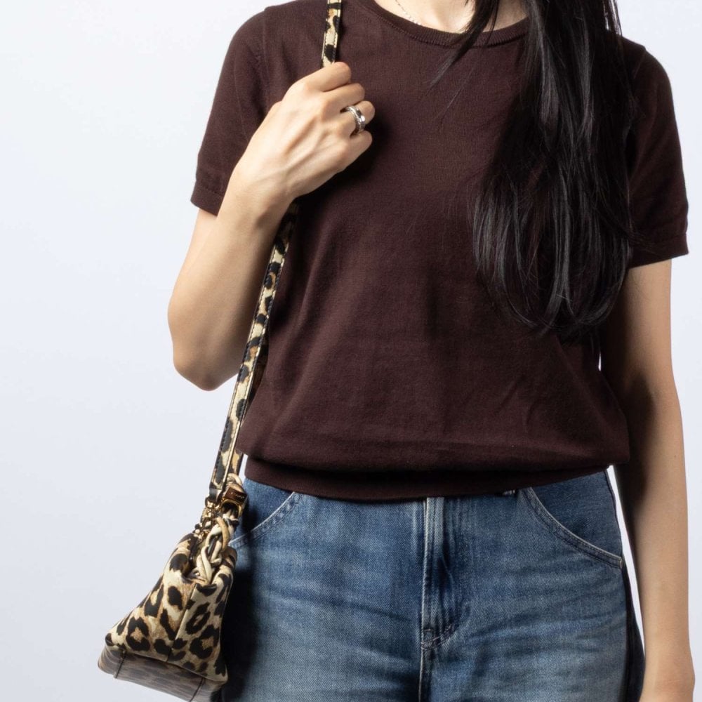 ガニー GANNI BOU BAG MINI PRINT ガニー ボウ ミニバッグ A5817 ハンドバッグ ショルダーバッグ レディース バッグ