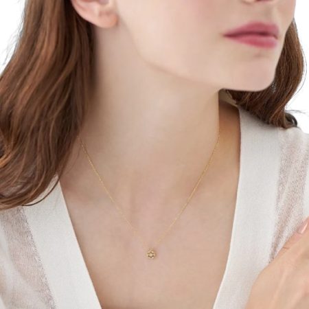 【無料ラッピング】 ヨンドシー 4℃ ネックレス K10イエローゴールド 2025 Holiday Collection ダイヤモンド レディースブランド 正規品 新品 ギフト プレゼント 人気 おすすめ 誕生日 記念日 クリスマス 送料無料