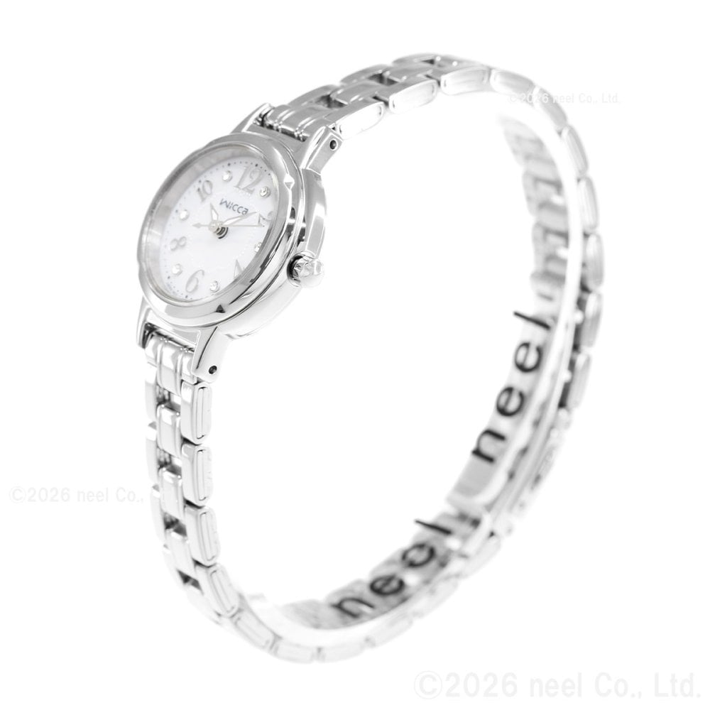 シチズン ウィッカ CITIZEN wicca ソーラー エコドライブ 腕時計 レディース スワロフスキーモデル KH9-914-15